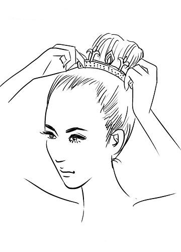 四款新娘美丽发型