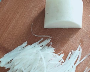 食补佳品清蒸萝卜丸子的做法