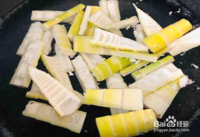 家庭自制油焖春笋