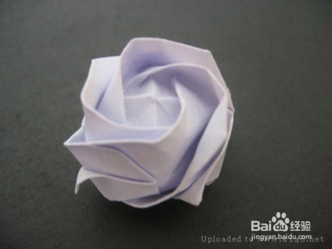 【折纸】教大家如何纸张折出川崎玫瑰