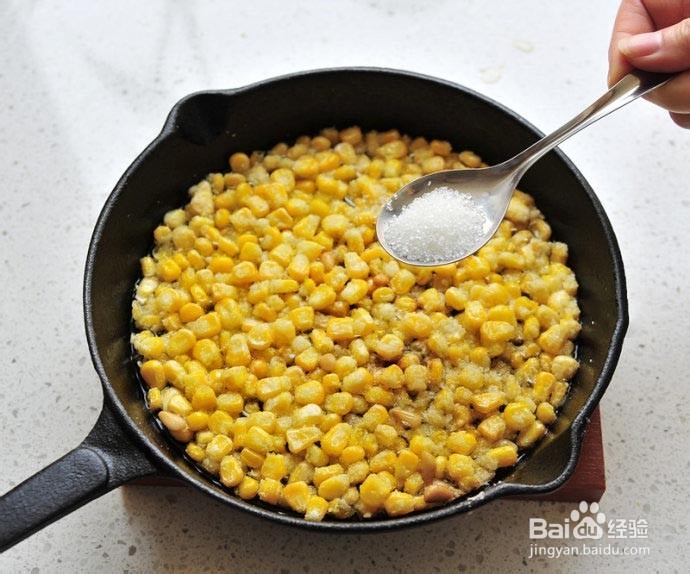 人气美食--香脆黄金玉米烙