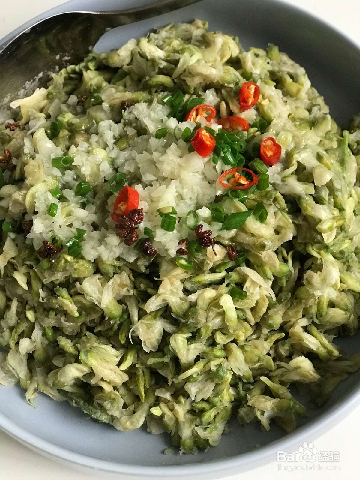 一槐花麦饭的做法