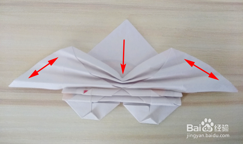 两种天使之心折纸的折法