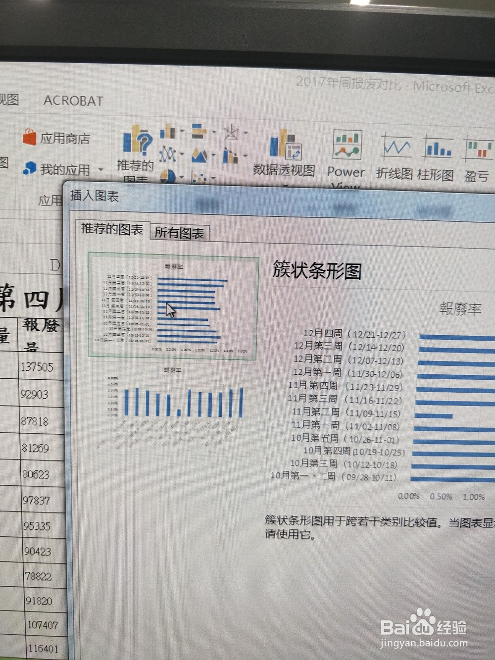 Excel表格里怎样插入折线图