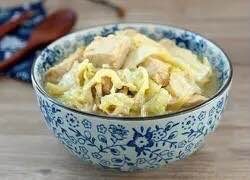 如何做东北大白菜炖冻豆腐