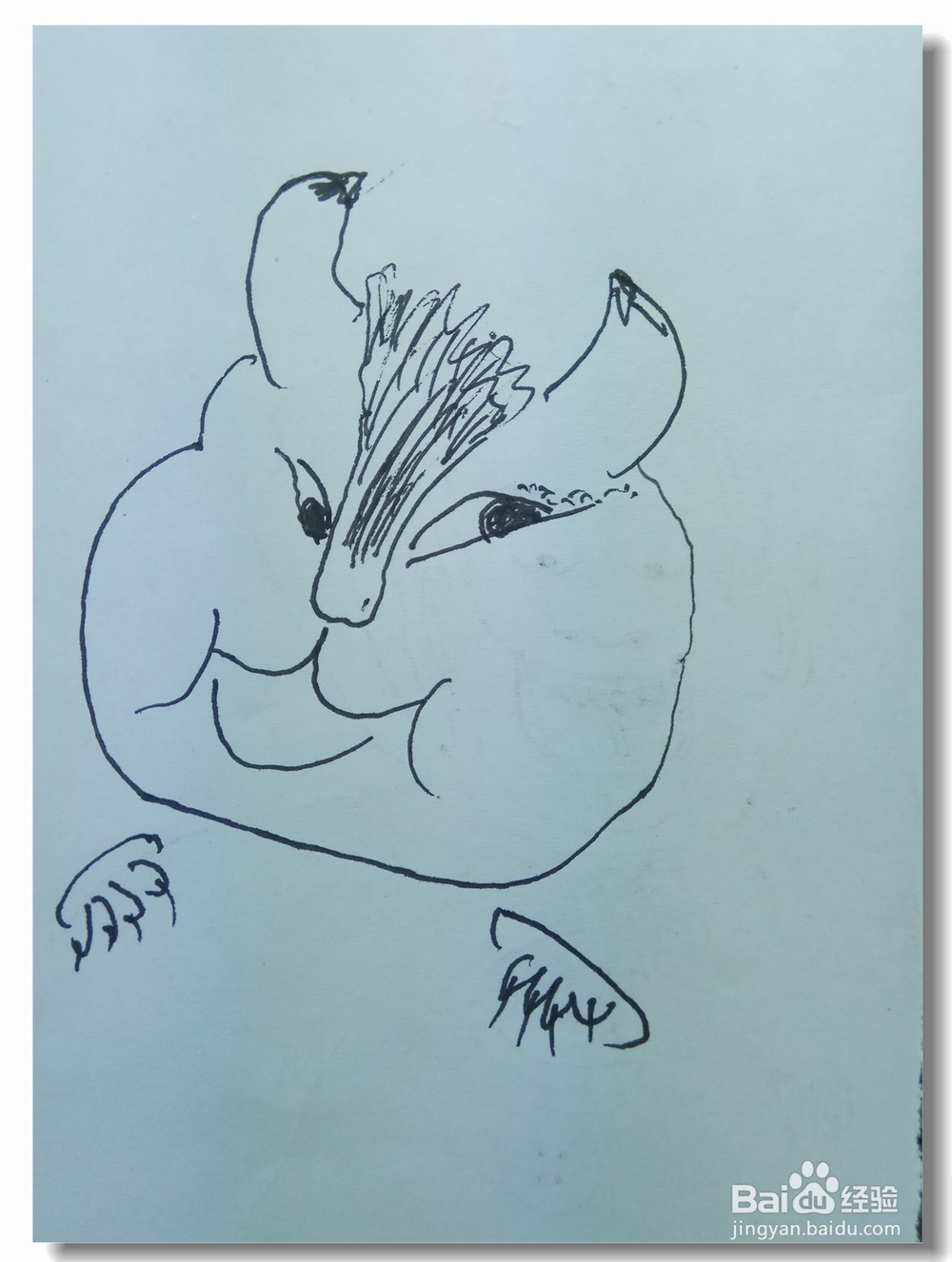 怎样画钢笔画猫？