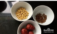 红枣大麦豆浆