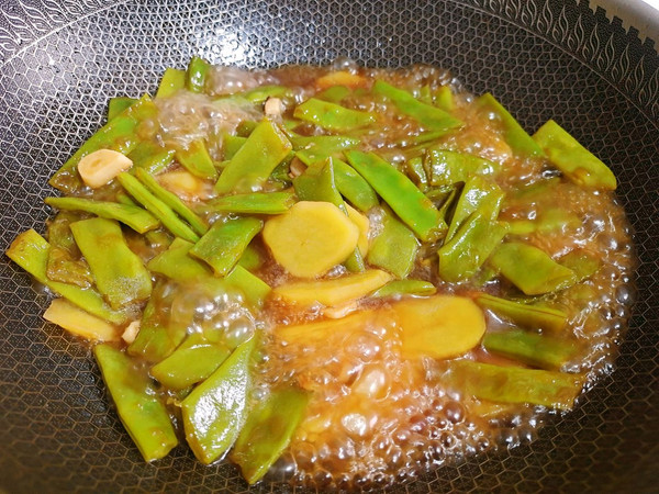 彩椒扁豆炒土豆