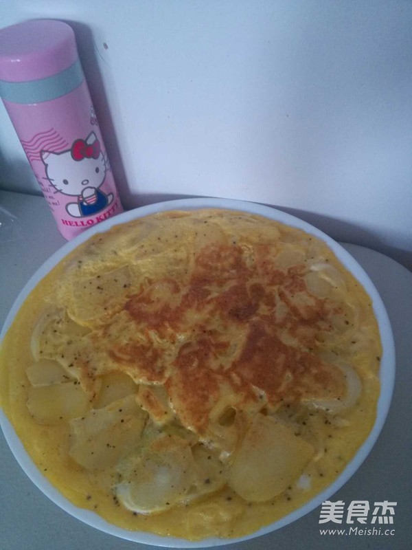 西班牙土豆鸡蛋饼
