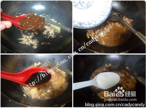 肉末鸡蛋酱烧豆腐包