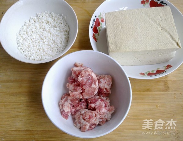 糯米酿豆腐的做法