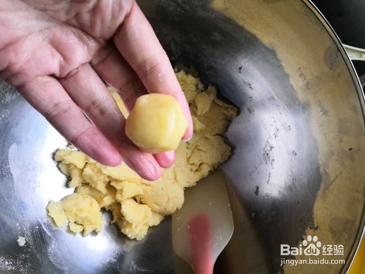 简易版零失败桃酥的做法