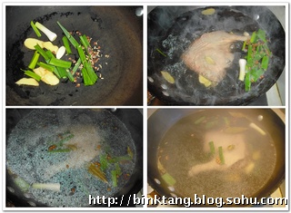 第一次学做盐水鸭腿--盐水鸭腿