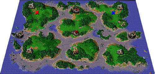 《魔兽争霸3》精灵如何在EI上首发月女打内战