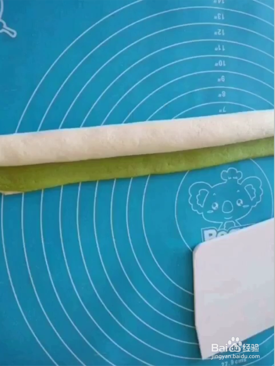 如何蒸出好看的蝴蝶花卷