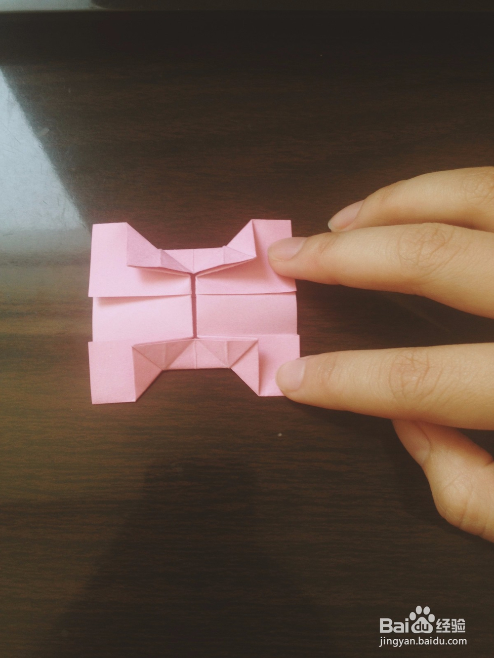 折纸图解教程—蝴蝶结