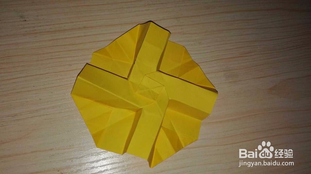 普通玫瑰花的折法