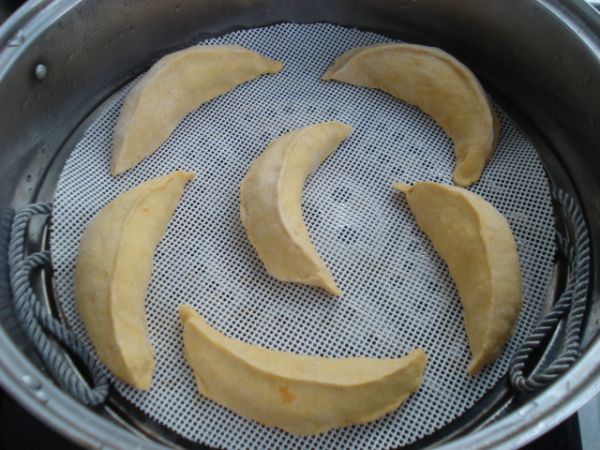 #网红美食我来做#象形香蕉馒头