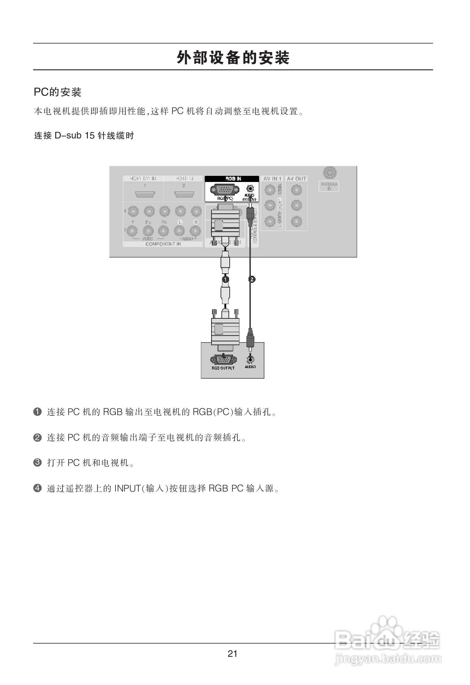 LG 32LC7RC1液晶彩电使用说明书:[3]