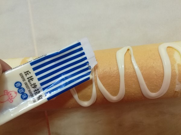 沙拉椰蓉卷的做法