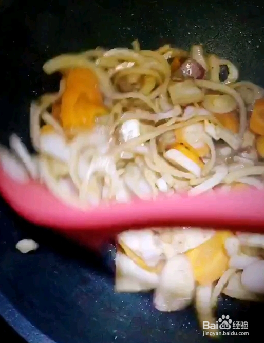 洋葱炒肉片的做法