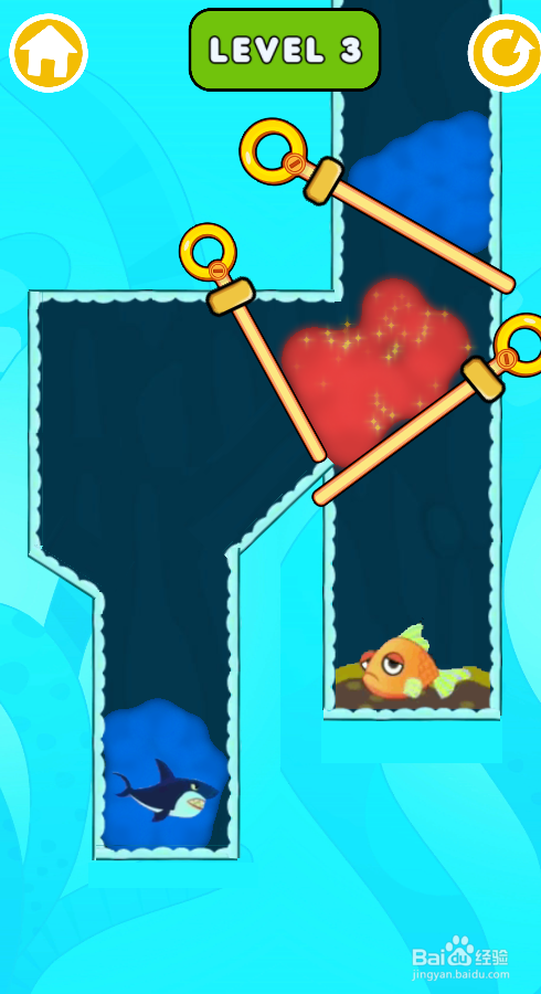 救救那条小金鱼的Level 3如何通过