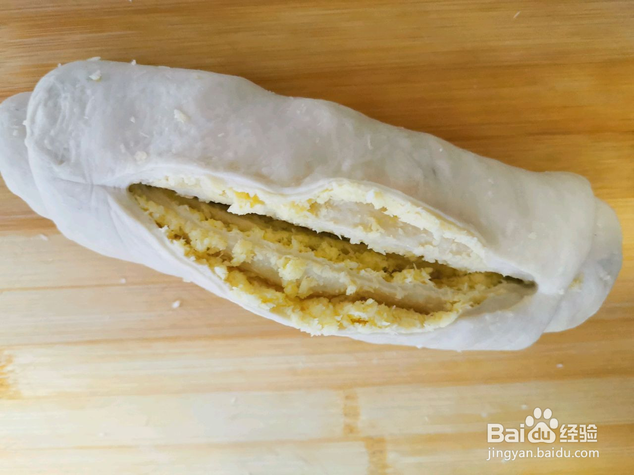 无糖椰蓉手撕包的做法