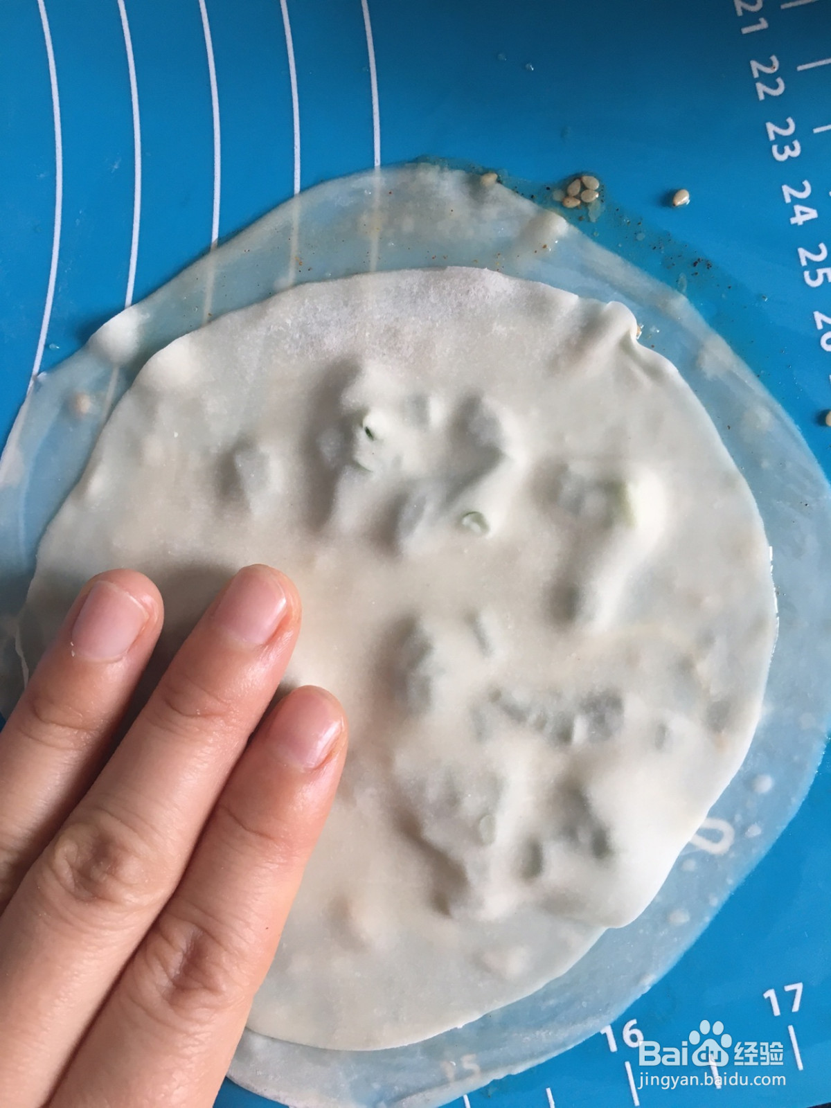 千层葱油饼的做法