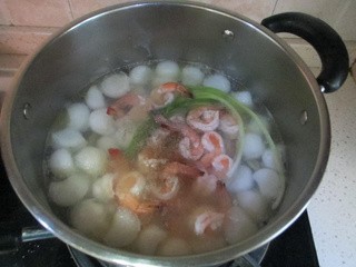 减肥鲜汤——虾球冬瓜汤