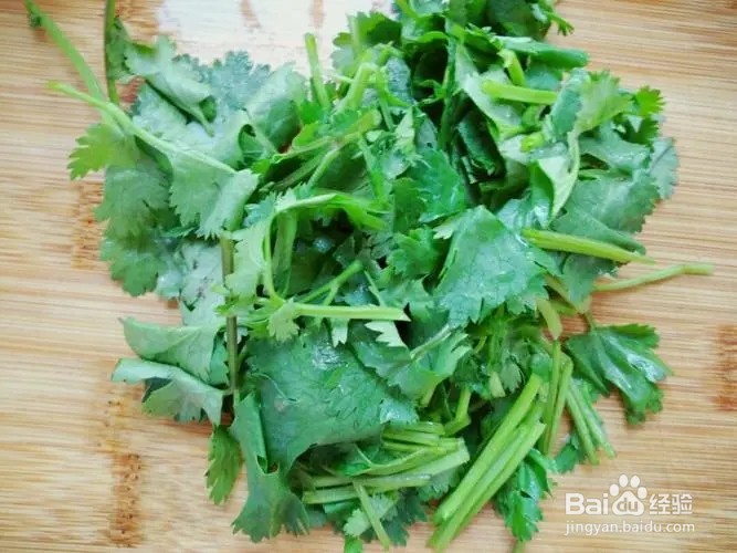 香菜炒土豆条