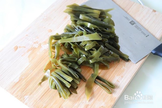 超开胃凉拌海带丝