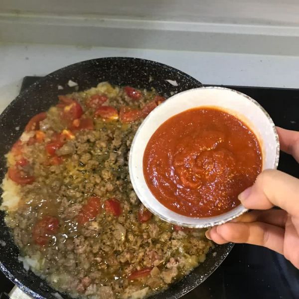 番茄牛肉意大利面