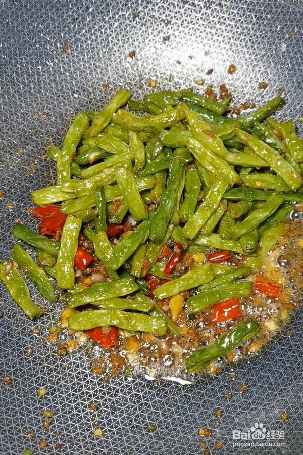 干扁四季豆的做法
