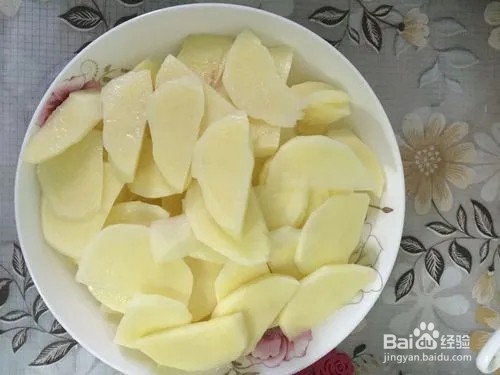 菜心炒土豆