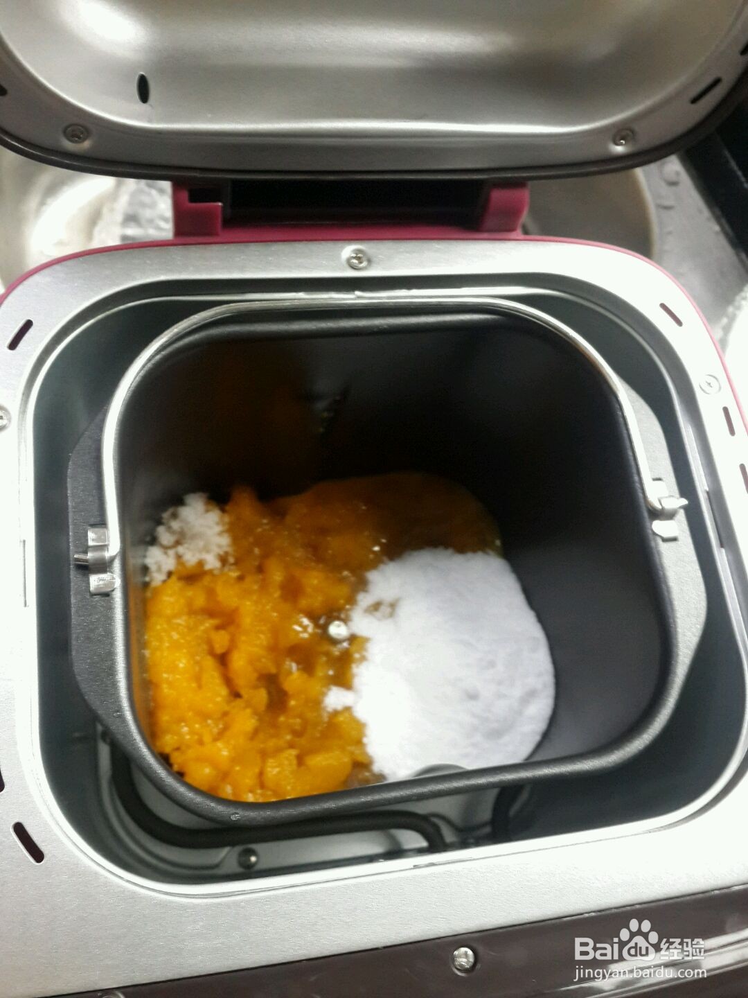 南瓜面包的做法