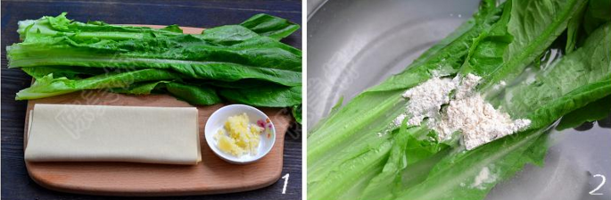 油麦菜如何做成油麦卷