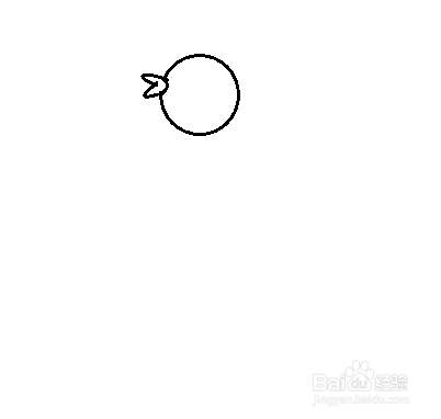小黄鸭简笔画