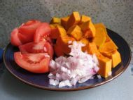 南瓜番茄面片汤的做法