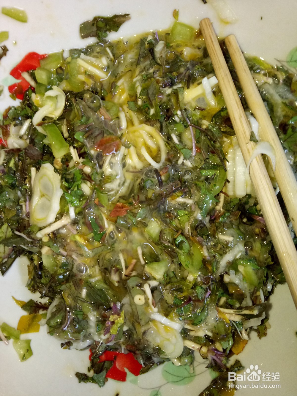 荠菜炒鸡蛋，好吃简单的做法