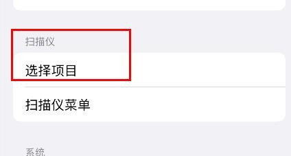 iPhone13如何配置抬眉为选择项目
