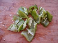 尖椒炒大肠的做法