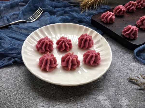 紫薯曲奇小饼干