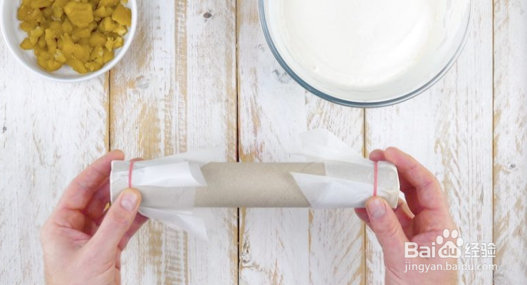 栗子马斯卡彭蛋糕卷怎么制作?