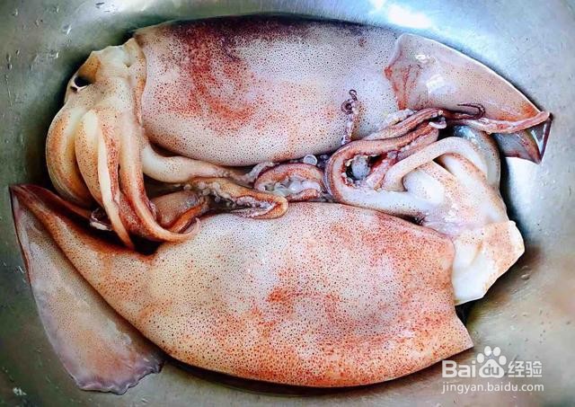 韭菜胡萝卜炒鱿鱼怎么做好吃