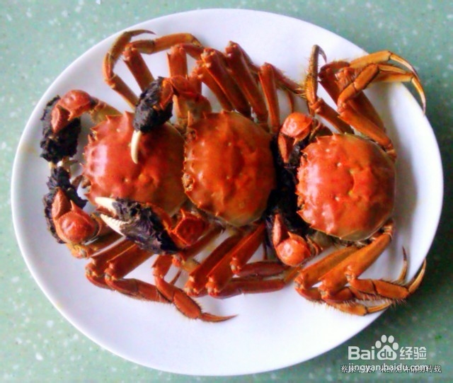 吃蟹的又一种选择――紫苏蒸湖蟹