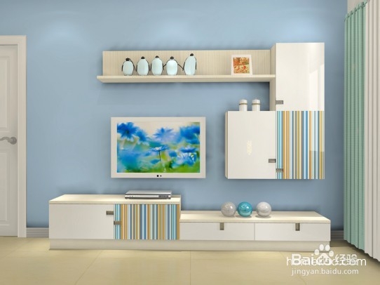 时尚电视柜该怎么布置才合理，其大小如何确定