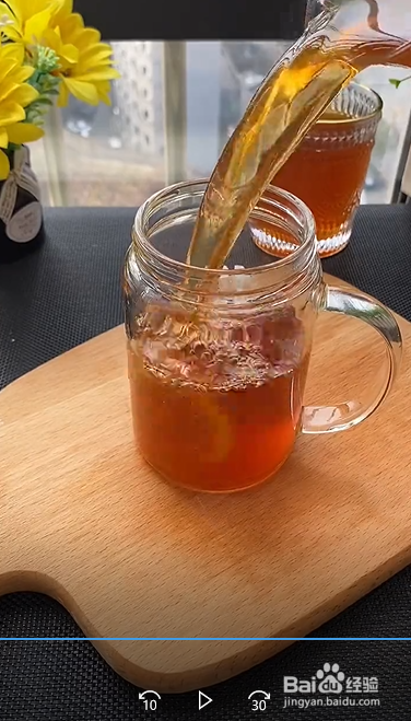 怎么做橙香柠檬茶