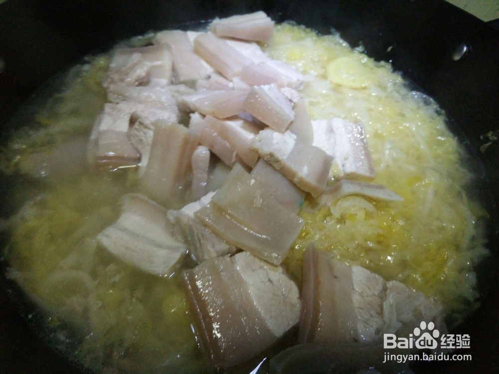 怎么做五花肉炖酸菜