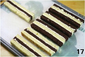 双色棋格奶油蛋糕