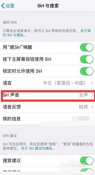 苹果手机如何更改siri唤醒功能?